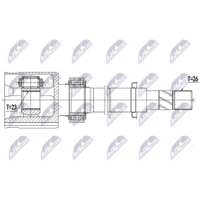 Comprar Árbol de transmisión de NTY NPW-NS-095 a bajo precio de 111,70 €