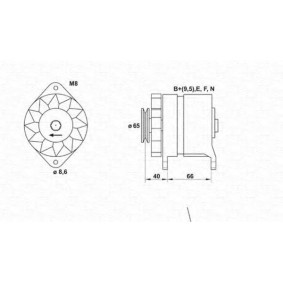 Acquista Alternatore da MAGNETI MARELLI 943346026010 a buon mercato per soli 121,38 €