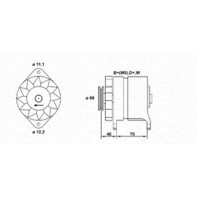 Comprar Alternador de MAGNETI MARELLI 943356645010 a bajo precio de 161,81 €