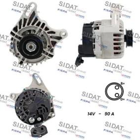 Acquista Alternatore da SIDAT A12MA1141A2 a buon mercato per soli 141,73 €