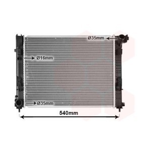 Kjøp Radiator fra VAN WEZEL på nett for Captur II til moderate priser