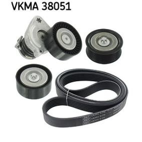 Keilrippenriemensatz VKMA 38051 von SKF günstig für 95,42 € online kaufen