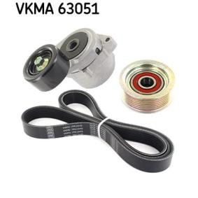 Comprar Juego de correas trapeciales poli V de SKF VKMA 63051 a bajo precio de 233,29 €
