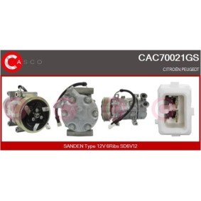 Klimakompressor CAC70036AS von CASCO günstig für 351,24 € online kaufen