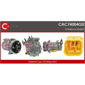 Klimakompressor CAC74053AS von CASCO günstig für 439,05 € online kaufen
