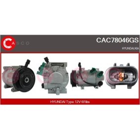 Klimakompressor CAC78171GS von CASCO günstig für 394,16 € online kaufen