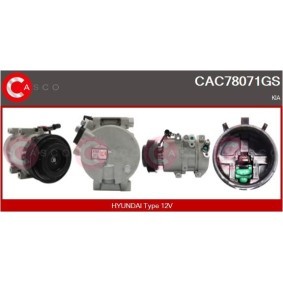 Klimakompressor CAC78191GS von CASCO günstig für 438,81 € online kaufen