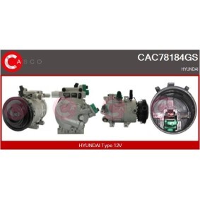 Klimakompressor CAC78304GS von CASCO günstig für 520,04 € online kaufen