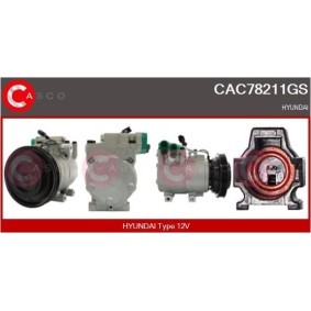 Comprar Compresor, aire acondicionado de CASCO CAC78346AS a bajo precio de 355,12 €