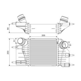 Ladeluftkühler 822908 von VALEO günstig für 131,81 € online kaufen