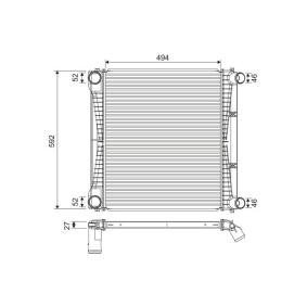 Ladeluftkühler 822917 von VALEO günstig für 321,14 € online kaufen
