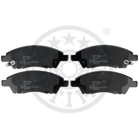 Bremsbeläge BP-12993 von OPTIMAL günstig für 28,87 € online kaufen