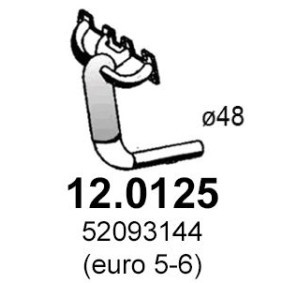 Katalysator 12.0125 von ASSO günstig für 550,33 € online kaufen