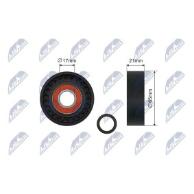 Spannrolle, Keilrippenriemen RNK-BM-053 von NTY günstig für 13,66 € online kaufen