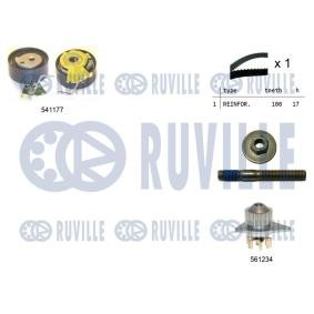 Wasserpumpe + Zahnriemensatz 5500501 von RUVILLE günstig für 108,49 € online kaufen