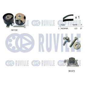 Wasserpumpe + Zahnriemensatz 5500553 von RUVILLE günstig für 162,31 € online kaufen