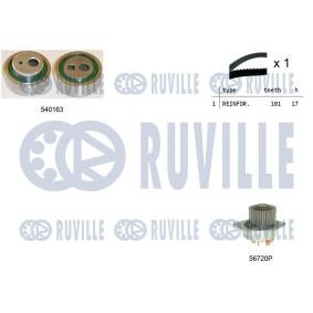 Wasserpumpe + Zahnriemensatz 5503301 von RUVILLE günstig für 96,60 € online kaufen