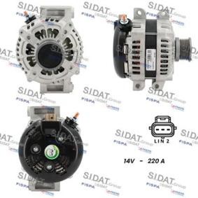 Comprar Alternador de SIDAT A12DE1222A2 a bajo precio de 217,99 €