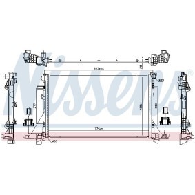 Achetez des Radiateur de chez NISSENS en ligne pour Interstar Van (X62B) à prix modérés