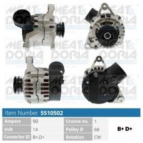 Compre Alternador da MEAT & DORIA 5510502 a um preço baixo por 175,69 €