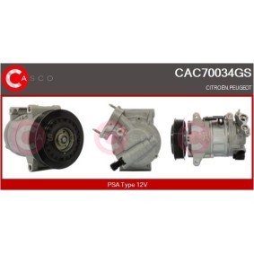 Klimakompressor für PEUGEOT von CASCO