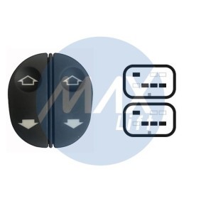Acquista Pulsantiera alzacristalli da MAX online per FUSION Tre volumi CD3 a prezzi moderati