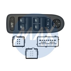 Acquista Pulsantiera alzacristalli da MAX online per 308 SW I (4E_, 4H_) a prezzi moderati