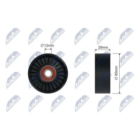Comprar Polea tensora, correa poli V de NTY RNK-NS-050 a bajo precio de 25,23 €