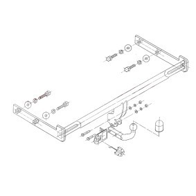 Compre Engate de reboque de STEINHOF online para FOCUS (DAW, DBW) a preços moderados
