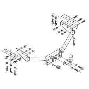 Acquista Gancio traino da STEINHOF online per TRANSIT MK-5 Furgonato (E_ _) a prezzi moderati
