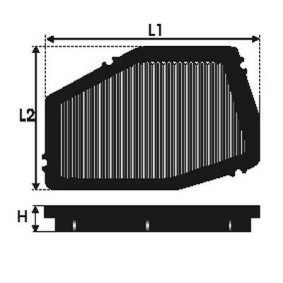 Acquista Filtro aria sportivo da GREEN P960157 a buon mercato per soli 88,88 €
