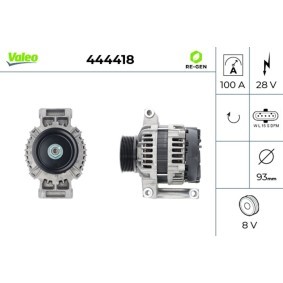Compre Alternador da VALEO 444418 a um preço baixo por 505,12 €