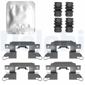Acquista Kit accessori, pastiglia freno da DELPHI online per DZire III a prezzi moderati
