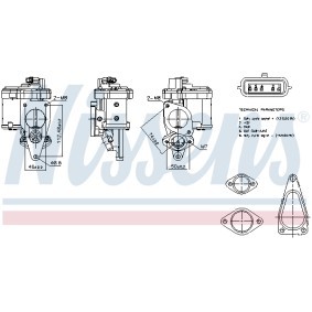 AGR-Ventil 98272 von NISSENS günstig für 123,06 € online kaufen