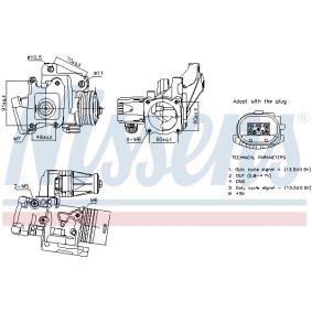 AGR-Ventil 98387 von NISSENS günstig für 181,26 € online kaufen