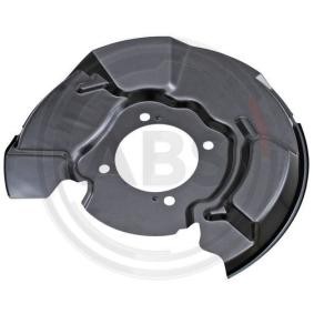 Acquista Lamiera paraspruzzi disco freno da A.B.S. online per LAND CRUISER (KDJ12_, GRJ12_) a prezzi moderati