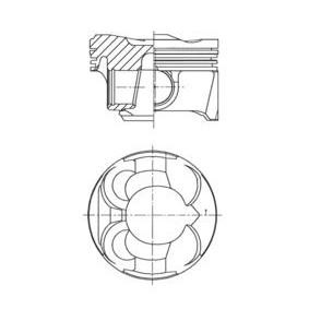 Achetez des Piston KOLBENSCHMIDT 41267620 à prix pour 81,27 €