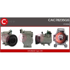 Klimakompressor CAC81012AS von CASCO günstig für 312,45 € online kaufen