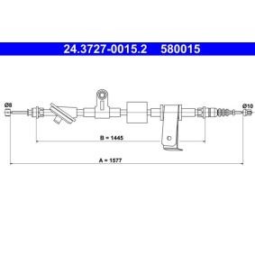 Acquista Cavo freno a mano da ATE 24.3727-0015.2 a buon mercato per soli 29,72 €