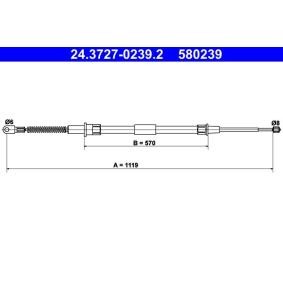 Compre Cable de freno de mano de ATE online para 7 (E38) a precios moderados