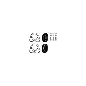 Compre Kit de sujeción del tubo de escape de HJS online para ESCORT IV Descapotable (ALF) a precios moderados