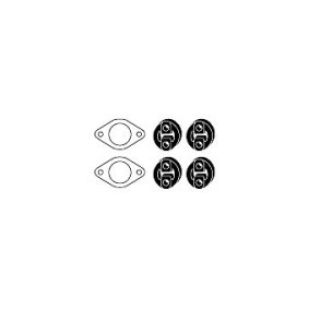 Montagesatz, Abgasanlage 82 44 7692 von HJS günstig für 28,22 € online kaufen