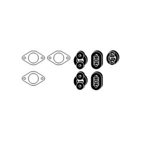 Montagesatz, Abgasanlage 82 44 7729 von HJS günstig für 21,69 € online kaufen