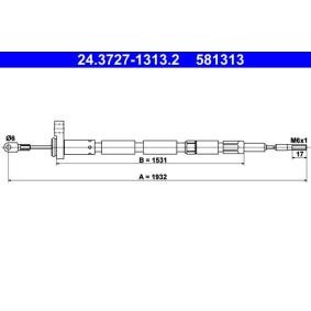 Acquista Cavo freno a mano da ATE 24.3727-1313.2 a buon mercato per soli 18,74 €