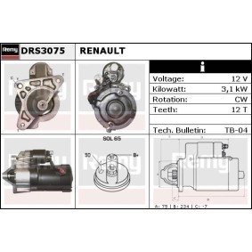 Compre Motor de arranque da DELCO REMY DRS3075 a um preço baixo por 133,19 €
