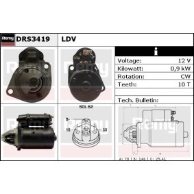 Köp Startmotor av DELCO REMY DRS3419 till det låga priset 4184,83 kr