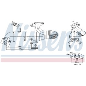 AGR Kühler 989408 von NISSENS günstig für 194,85 € online kaufen