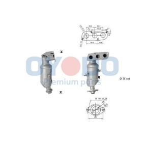 Comprar Catalizador de Oyodo 10N0057-OYO a bajo precio de 253,35 €