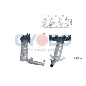 Compre Catalizador de Oyodo online para Seicento / 600 Hatchback (187_) a precios moderados