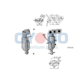 Comprar Catalizador de Oyodo 10N0086-OYO a bajo precio de 271,01 €